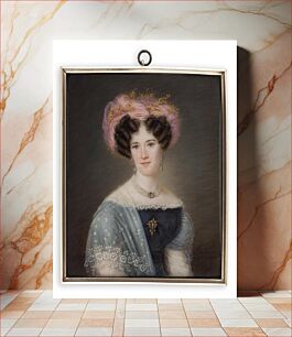 Πίνακας, Portrait of a lady, 1828, Anders Gustaf Andersson