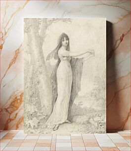 Πίνακας, Portrait of a Lady Standing near a Lake