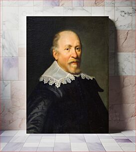 Πίνακας, Portrait of a Man (1570-1657) by Jan van Ravesteyn
