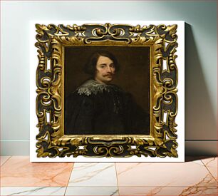Πίνακας, Portrait of a man, 1610 - 1645, Luciano Borzone