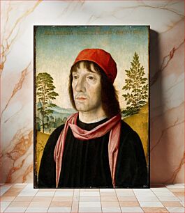 Πίνακας, Portrait of a Man by Fra Bartolomeo (Bartolomeo di Paolo del Fattorino)