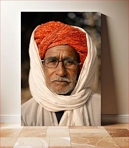 Πίνακας, Portrait of a Man with Turban Πορτρέτο ενός άνδρα με τουρμπάνι
