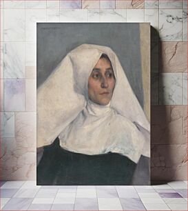 Πίνακας, Portrait of a nun, Ákos Aranyossa