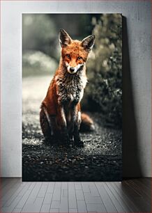 Πίνακας, Portrait of a Red Fox Πορτρέτο μιας κόκκινης αλεπούς