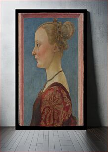 Πίνακας, Portrait of a Woman by Piero del Pollaiuolo (Piero di Jacopo Benci)