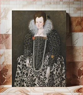 Πίνακας, Portrait of a Woman, Traditionally Identified as Mary Clopton (born Waldegrave), of Kentwell Hall, Suffolk