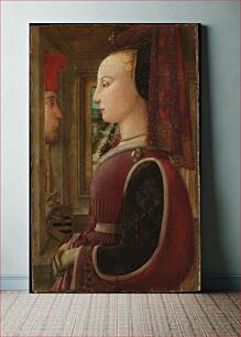 Πίνακας, Portrait of a Woman with a Man at a Casement by Fra Filippo Lippi