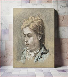 Πίνακας, Portrait of a Young Man (ca.1856) by Edouard Manet