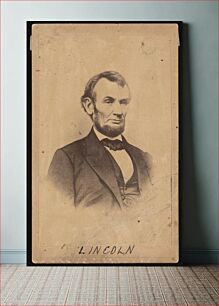 Πίνακας, Portrait of Abraham Lincoln (1809-1865)