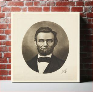 Πίνακας, Portrait of Abraham Lincoln, Hw Rowland