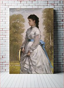 Πίνακας, Portrait of Agnes Elizabeth Claflin, William Morris Hunt