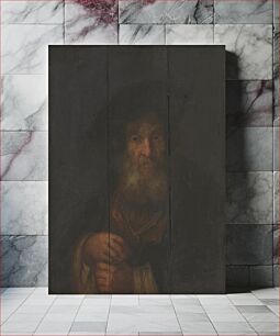 Πίνακας, Portrait of an old Jew by Rembrandts Skole