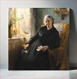 Πίνακας, Portrait of Cecilie Trier, née Melchior by Bertha Wegmann