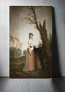 Πίνακας, Portrait of Eleonora Chigi, Princess of Teano by Jacques Sablet