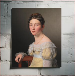Πίνακας, Portrait of Emilie Henriette Massmann, Trust of Frederik Wilhelm Caspar von Benzon by C.W. Eckersberg