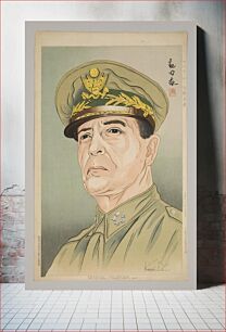 Πίνακας, Portrait of General Douglas MacArthur