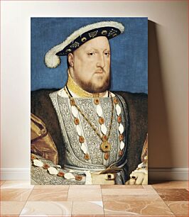 Πίνακας, Portrait of Henry VIII of England (1537) by Hans Holbein the Younger