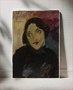 Πίνακας, Portrait of hilja ramstedt, 1915, William Iönnberg