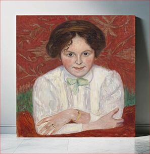 Πίνακας, Portrait of inge simberg, 1908, by Hugo Simberg