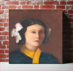 Πίνακας, Portrait of miss vicková, Stefan Straka