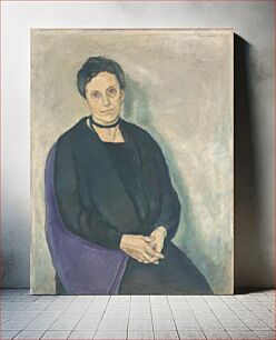 Πίνακας, Portrait of mother, Julius Schubert