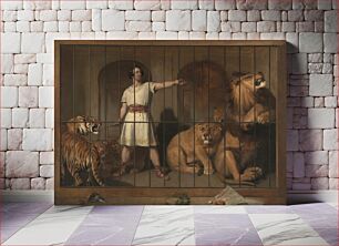 Πίνακας, Portrait of Mr. Van Amburgh, As He Appeared with His Animals at the London Theatres