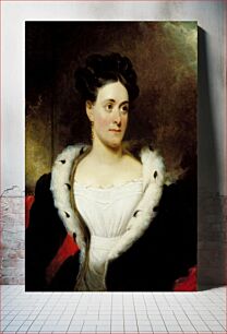 Πίνακας, Portrait of Mrs. James W. Wallack by Henry Inman