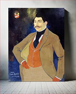 Πίνακας, Portrait of Paul Adam (1862–1920), writer (ca. 1900) by Georges de Feure