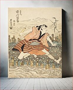 Πίνακας, Portrait of the Actor Ichikawa Danjūrō VII in the Role of Yoemon by Utagawa Toyokuni I