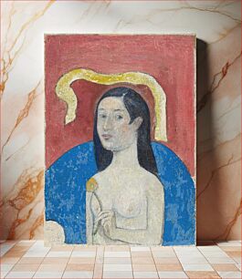 Πίνακας, Portrait of the Artist’s Mother (Eve) (ca. 1889–1890) by Paul Gauguin