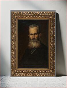 Πίνακας, Portrait of the painter teodoro boemm, Eduard Ballo