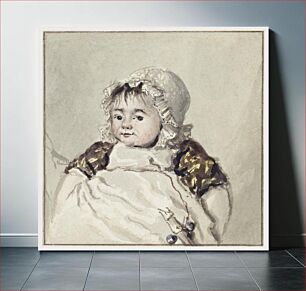 Πίνακας, Portret van Cornelia Johanna van Os (1804) by Georgius Jacobus Johannes van Os