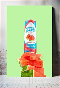 Πίνακας, Positive Energy Watermelon Mania Drink Ρόφημα Θετικής Ενέργειας Καρπούζι Mania