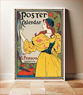 Πίνακας, Poster calendar by L. Prang & Co., (1897) by Louis Rhead