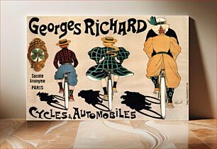 Πίνακας, Poster for Georges Richard by Fernand Fernel