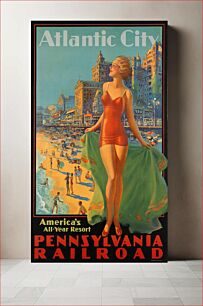 Πίνακας, Poster for Pennsylvania Railroad