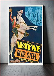 Πίνακας, Poster for the 1934 film Blue Steel
