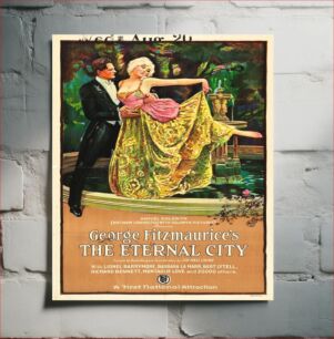 Πίνακας, Poster for the American drama film The Eternal City (1923)