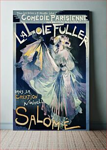 Πίνακας, Poster of Comédie–Parisienne with portrait of Loie Fuller (1895) by Georges de Feure
