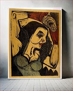 Πίνακας, Poster of Nina Hard by Ernst Ludwig Kirchner