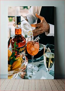 Πίνακας, Pouring Aperol Spritz Pouring Aperol Spritz