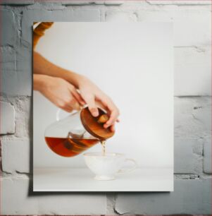 Πίνακας, Pouring Tea into Cup Ρίχνοντας τσάι στο φλιτζάνι