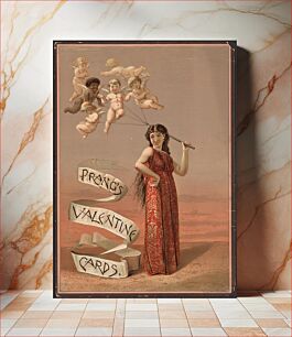 Πίνακας, Prang's Valentine cards (1883) by L. Prang & Co., lithographer