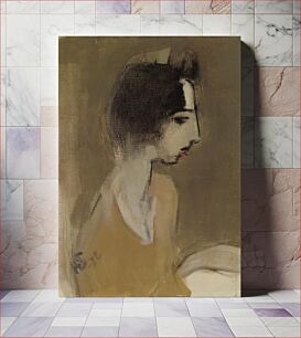 Πίνακας, Profile of a woman (from memory), 1932, Helene Schjerfbeck