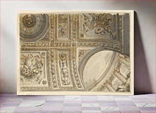 Πίνακας, Project for a Painted Oblong Ceiling