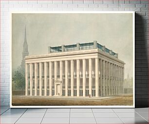 Πίνακας, Proposal for Astor House (Park Hotel), New York (perspective)