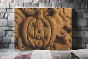 Πίνακας, Pumpkin-shaped Cookies Μπισκότα σε σχήμα κολοκύθας