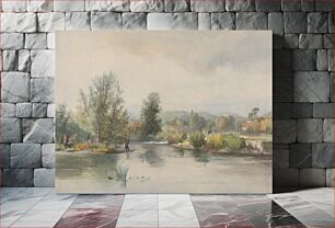 Πίνακας, Punt on a River