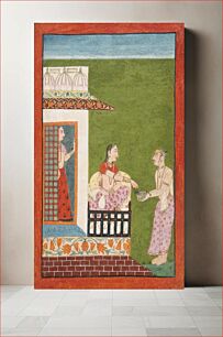 Πίνακας, Punyaki Ragini, Fourth Wife of Bhairava Raga, Folio from a Ragamala (Garland of Melodies)