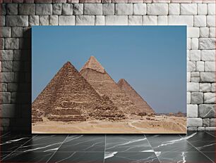 Πίνακας, Pyramids of Giza Πυραμίδες της Γκίζας